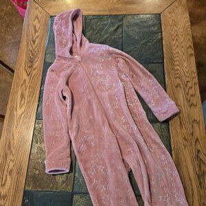 Soft Pink Plush Sleeper - Size M (8-10)